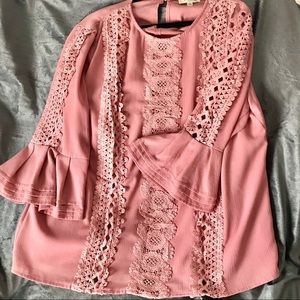 Long sleeve blouse